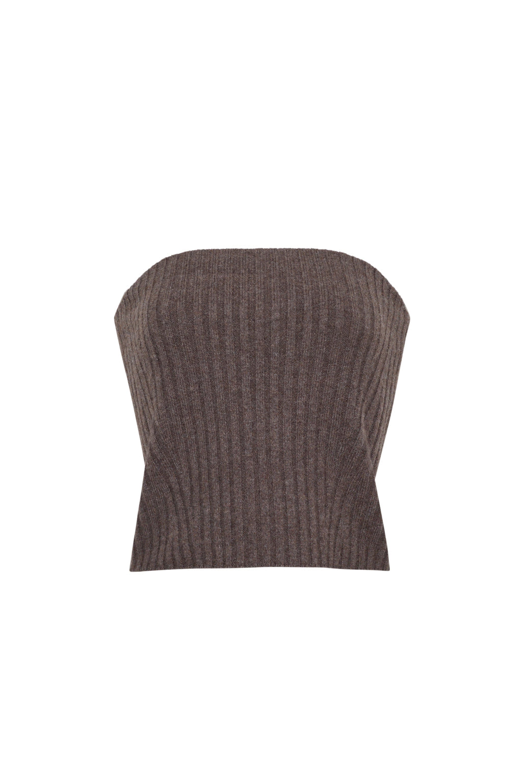 Rhea Tube Top in Cocoa