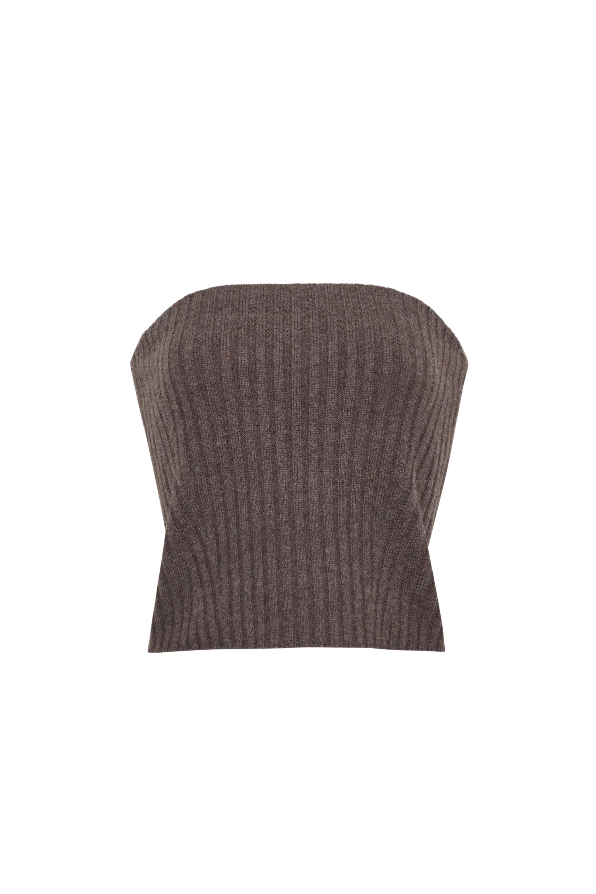 Rhea Tube Top in Cocoa