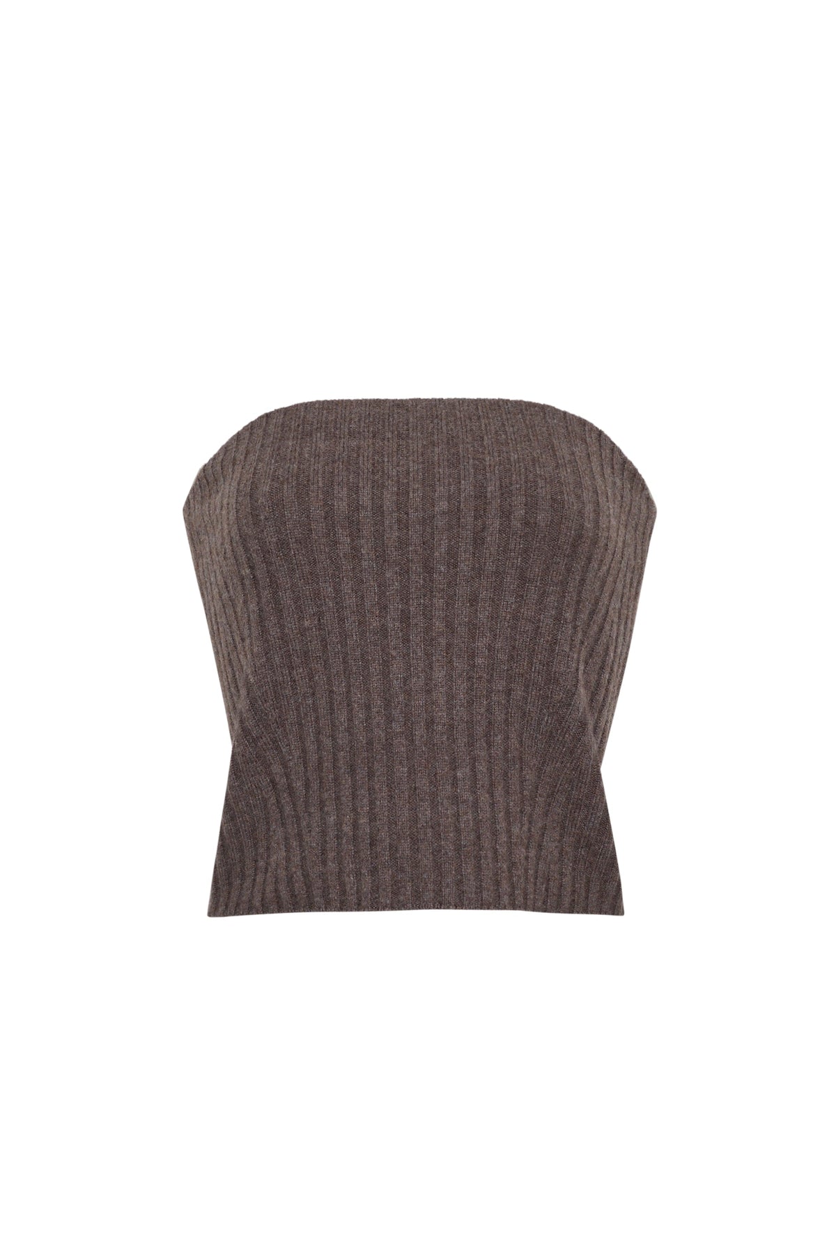 Rhea Tube Top in Cocoa