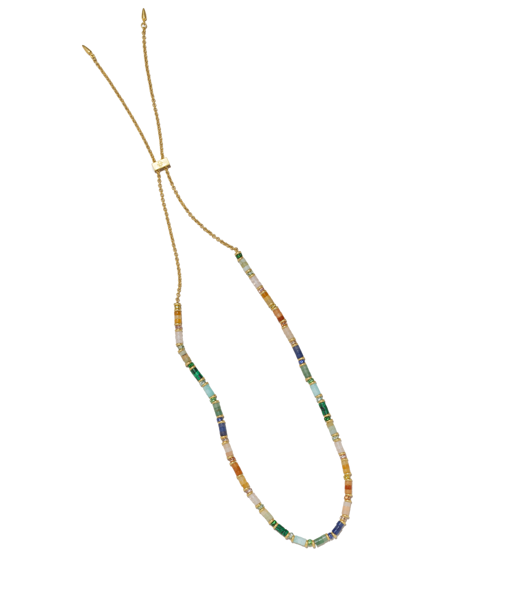 Rhodes Slider Necklace - Loren Hope