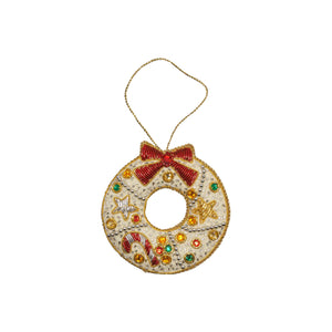 Ribbon Wreath Ornament