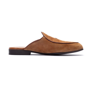 Cognac Suede Milano Mule