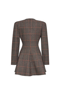 Rizzo Mini Dress in Odette Plaid