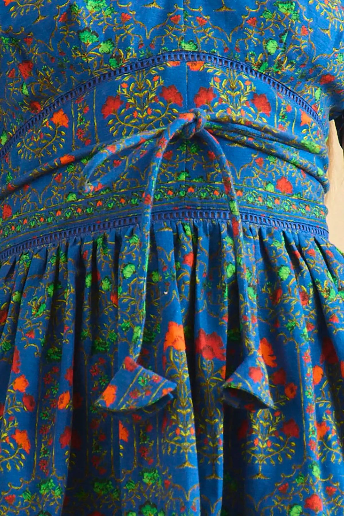 Roan Dress in Midnight Garden