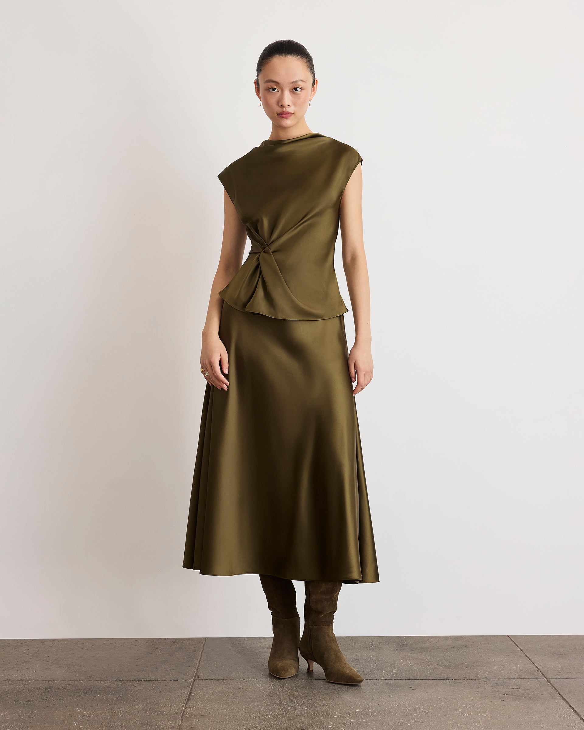Beth Skirt in Fern