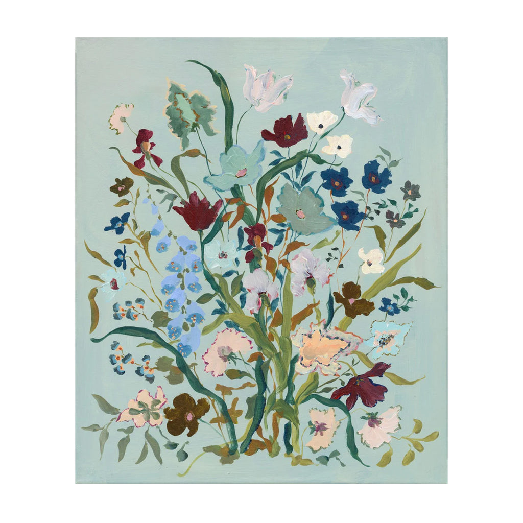 Robin's Egg Cornucopia Print: No. 1