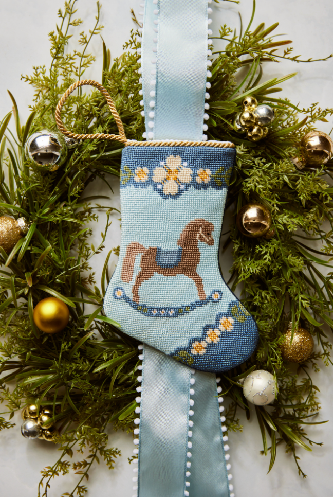 Rocking Horse in Blue