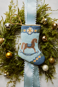 Rocking Horse in Blue