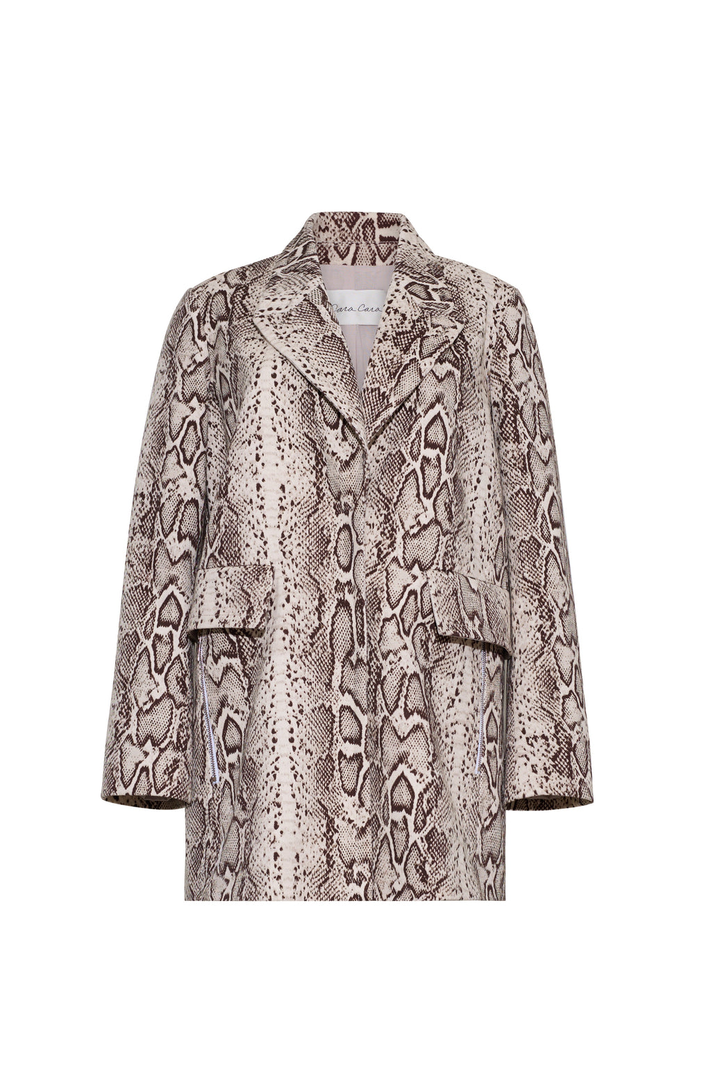 Romeo Blazer in Classic Snake Grey