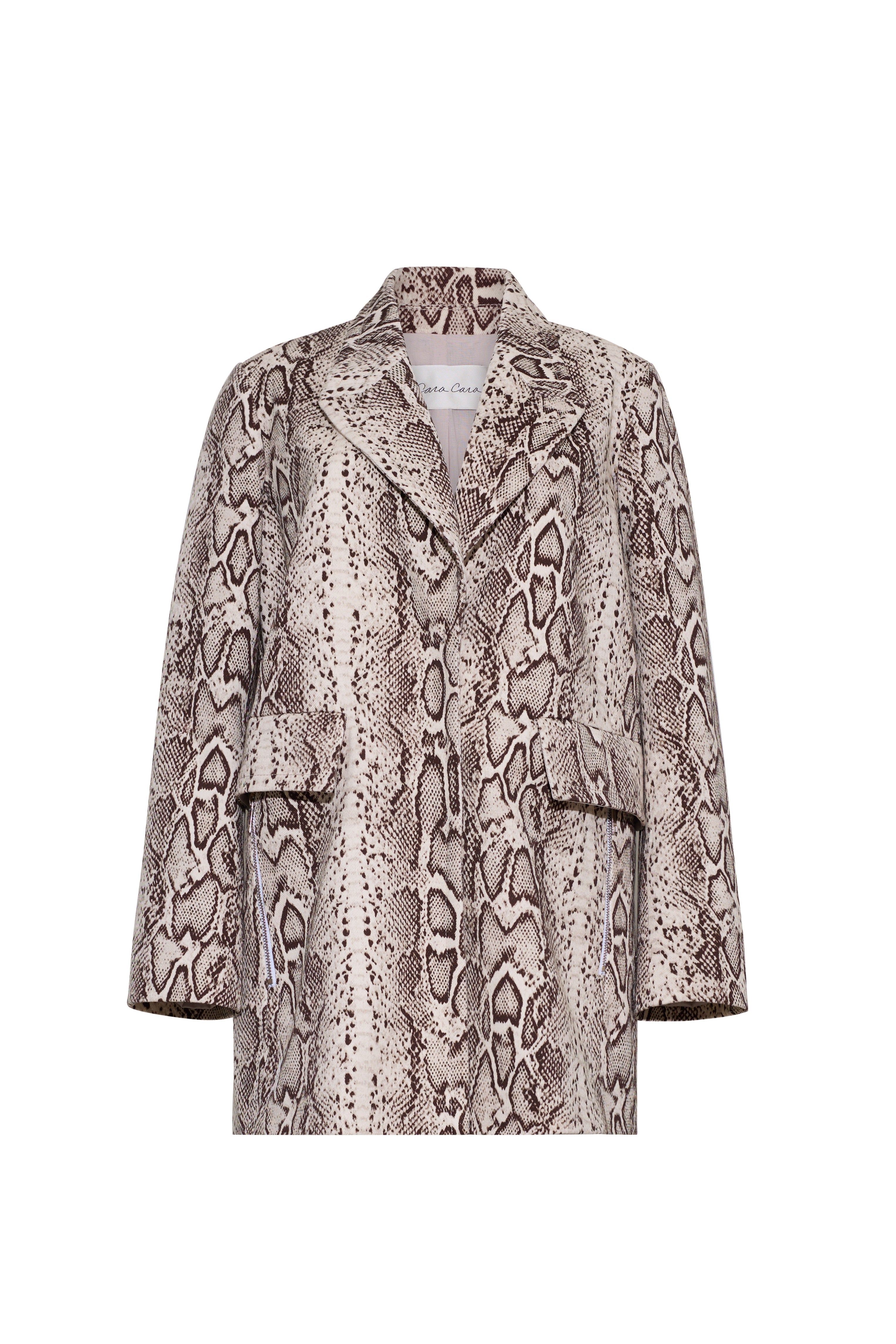 Romeo Blazer in Classic Snake Grey