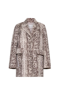 Romeo Blazer in Classic Snake Grey