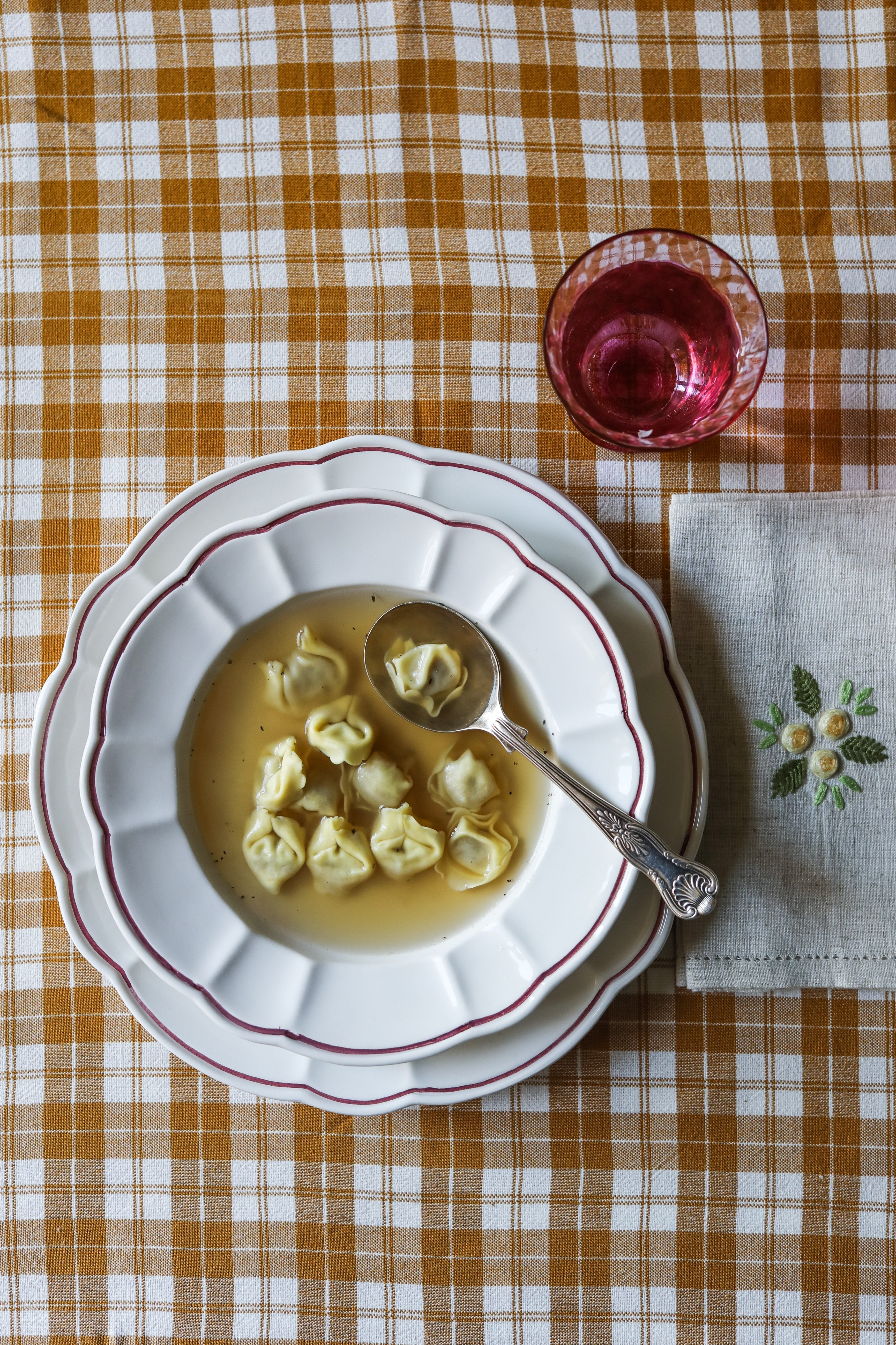Romilly Pasta Dish, Red - Skye McAlpine Tavola