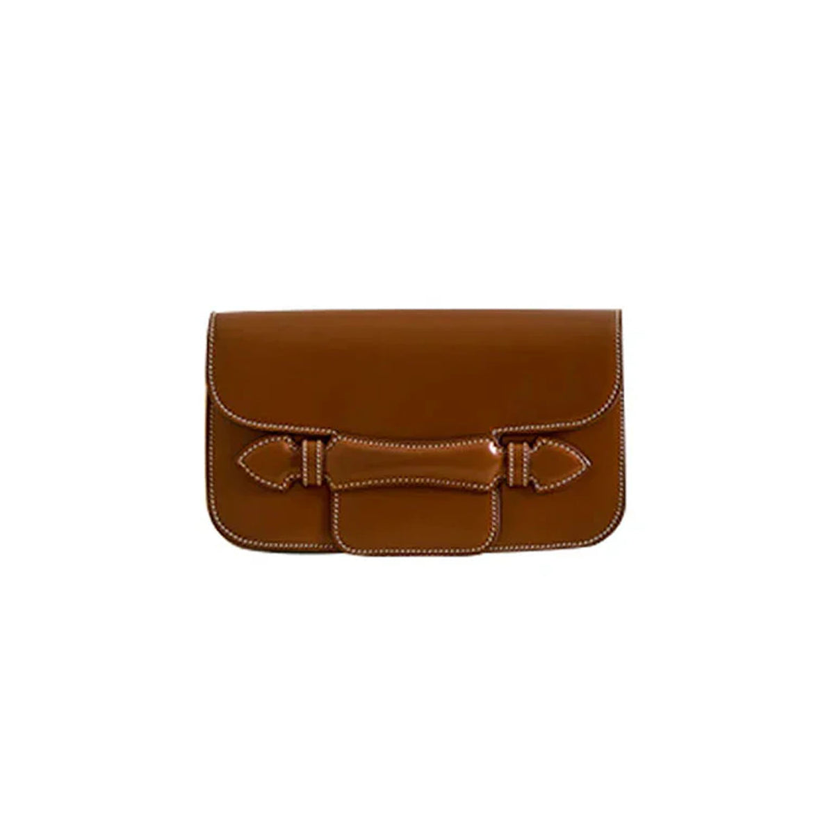 Romy Clutch in Acorn