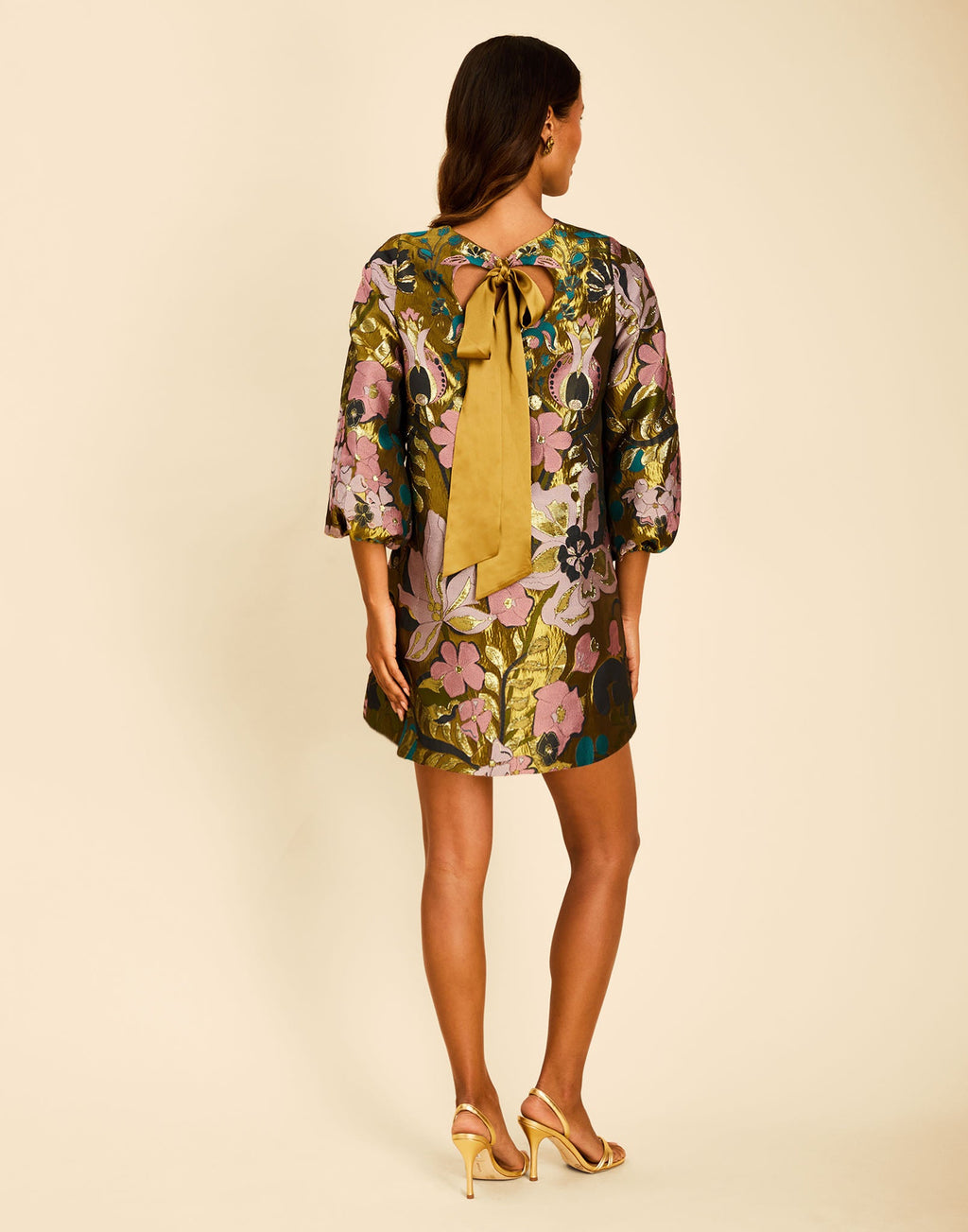 Rosanna Mini Dress in Fleur Baroque
