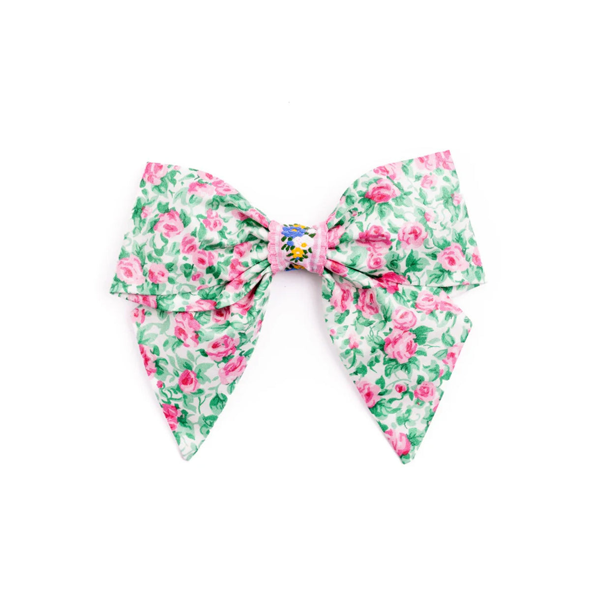 Rose Garden Bow in Green