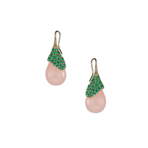 Rose Droplet Earrings