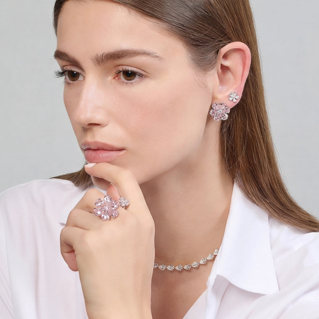Rose Marguerite Daisy Rings