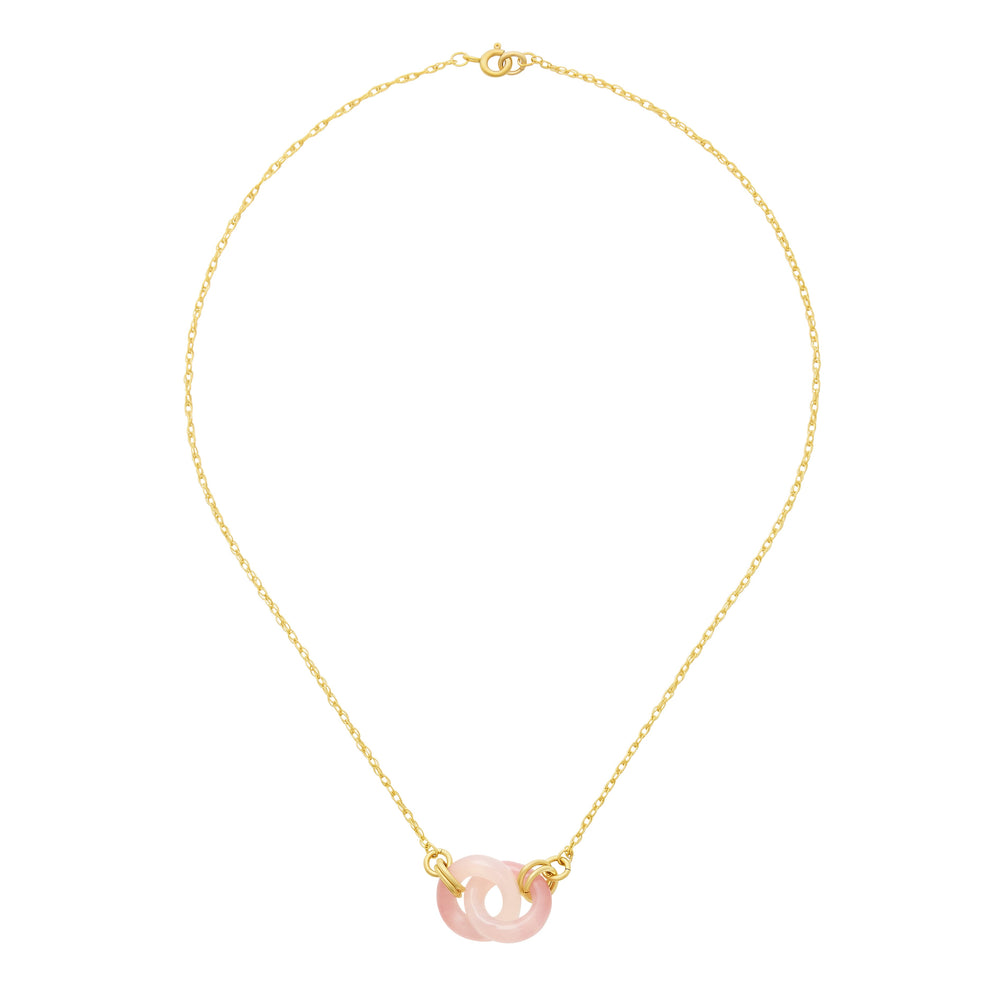 Rose Rings Necklace