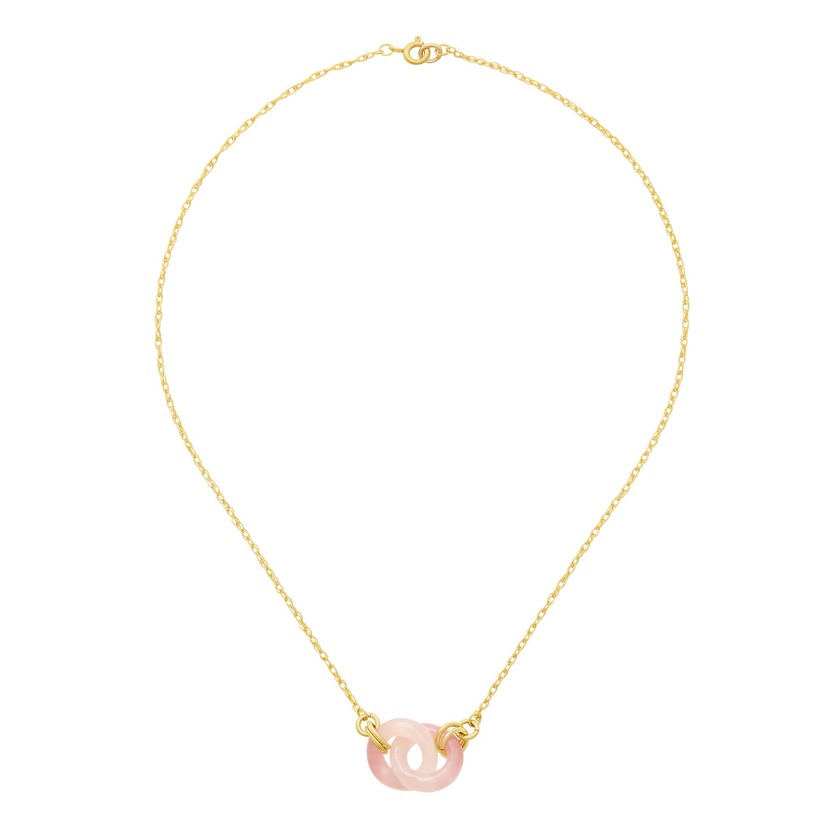 Rose Rings Necklace