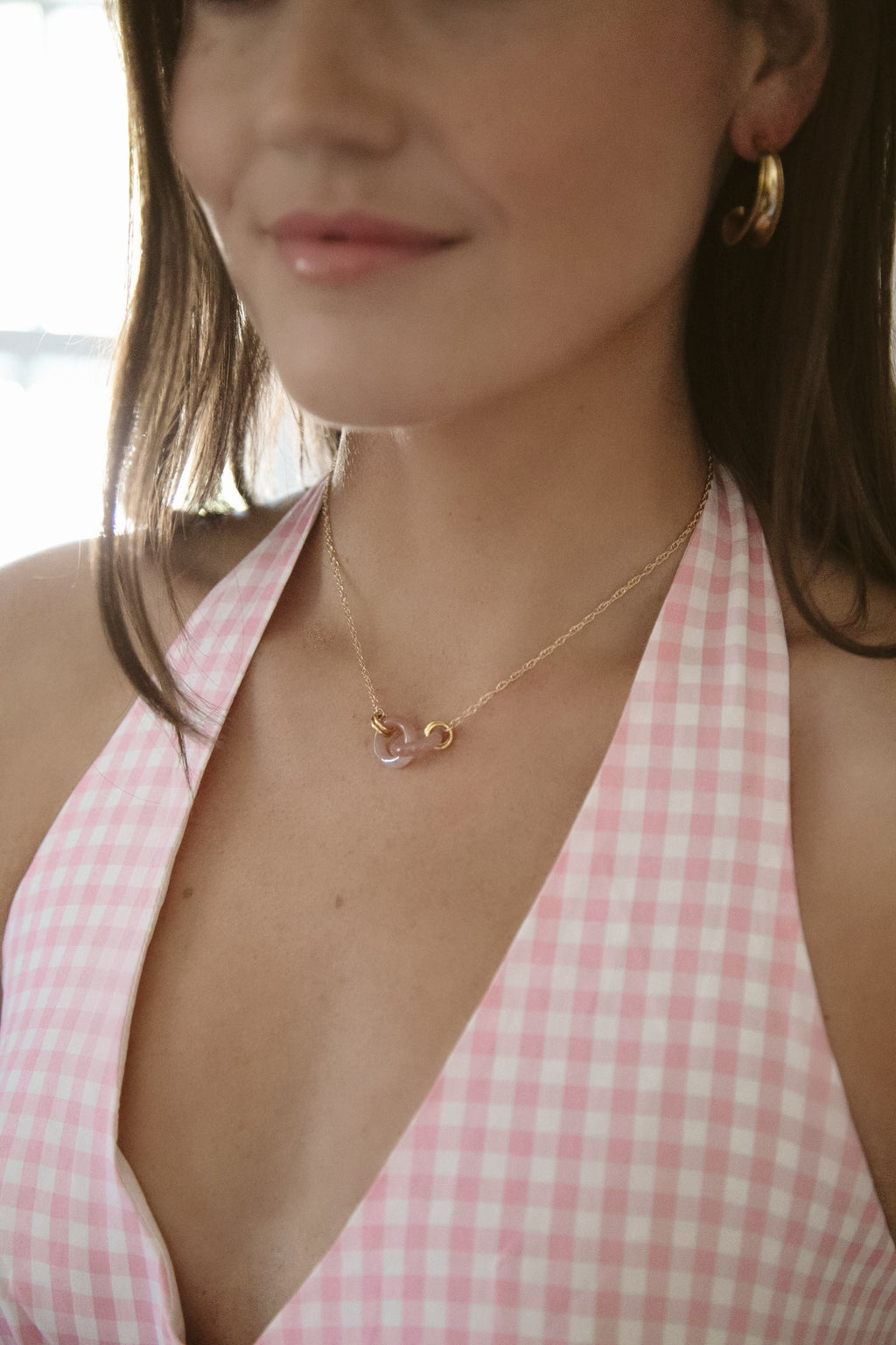 Rose Rings Necklace