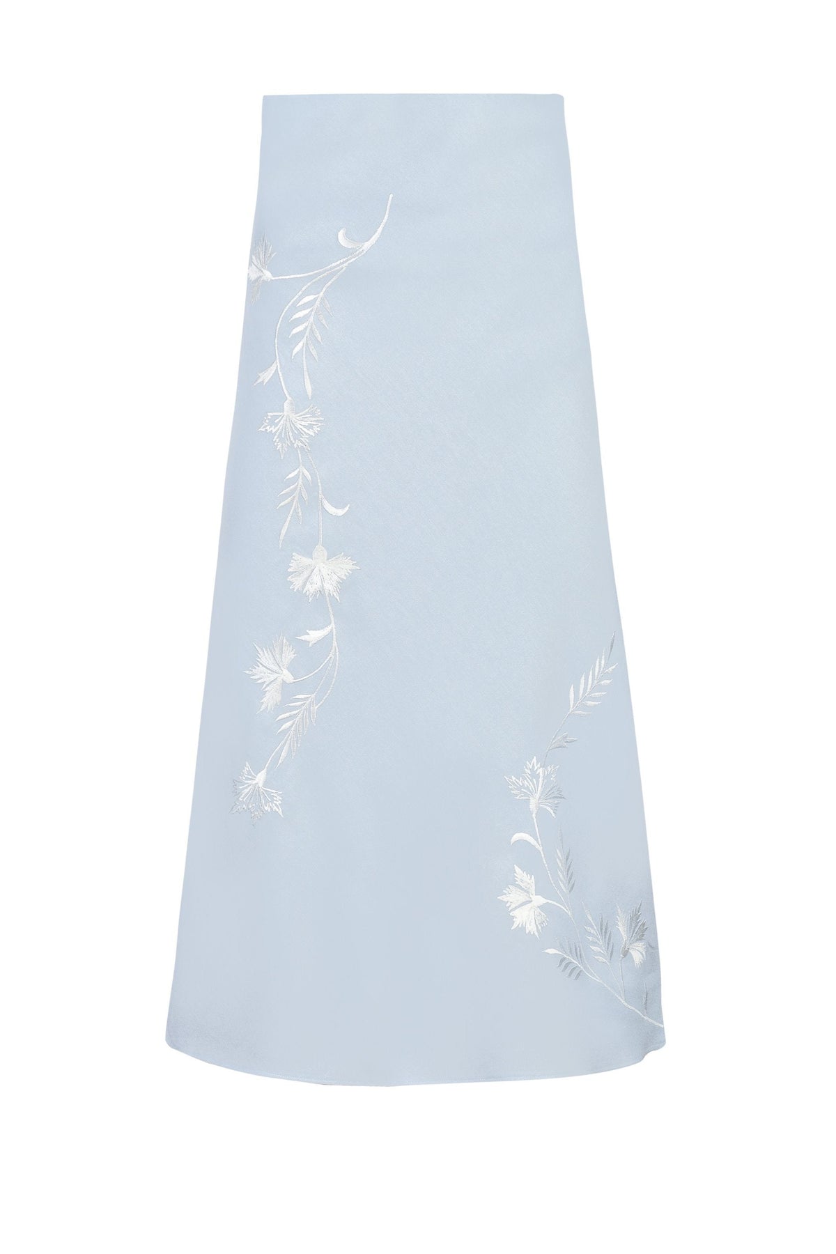 Lily Skirt- Baby Blue & Ivory Rosewater House 