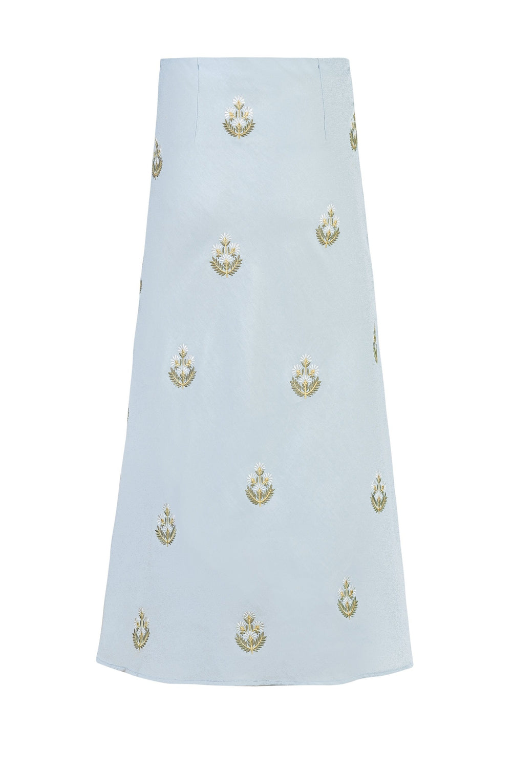 Mina Skirt - Baby Blue & Ivory (OTM Exclusive) Rosewater House 