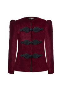 Coco Jacket - Burgundy (PRE-ORDER) Rosewater House 