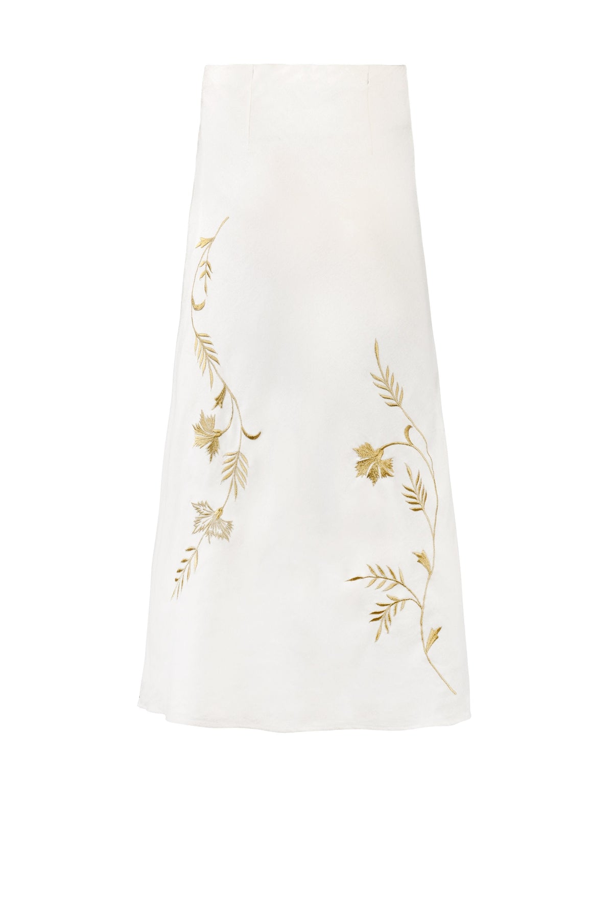 Lily Skirt - Ivory & Gold Rosewater House 