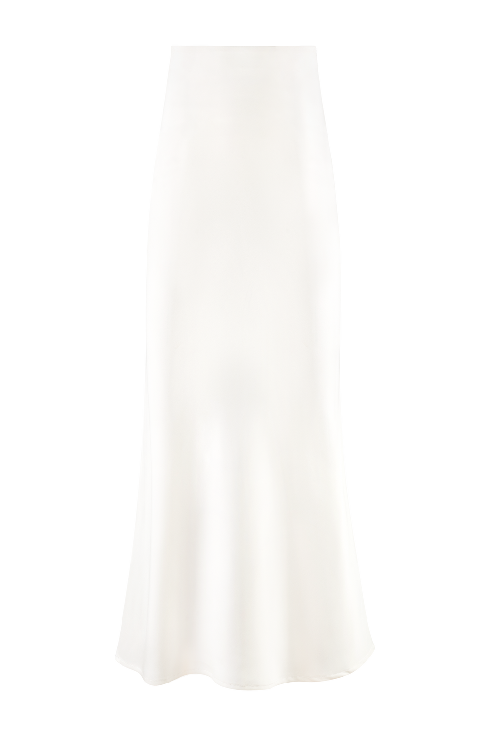 OTM Exclusive: Silk Avin Maxi Slip Skirt in Ivory