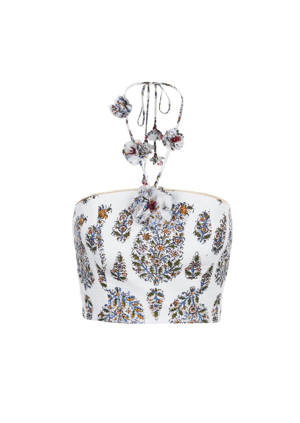 Hava Bustier in Paisley