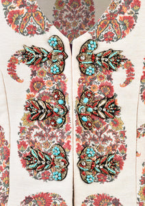 Roya Vest - Paisley Rosewater House 