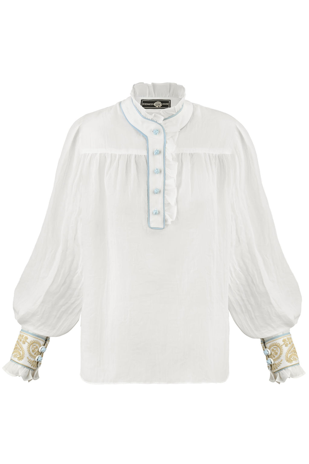 Cypress Blouse - White Rosewater House 