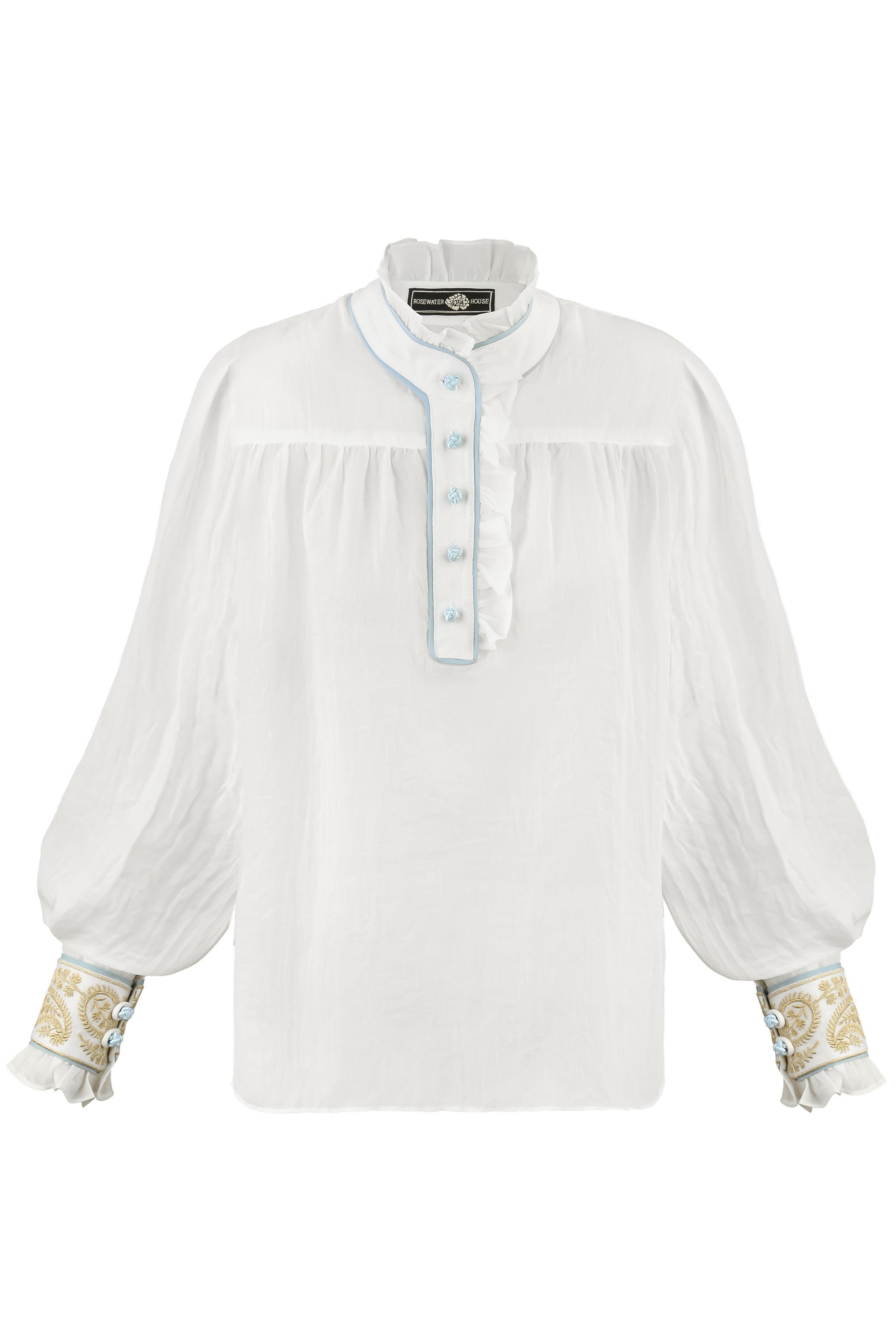 Cypress Blouse - White Rosewater House 
