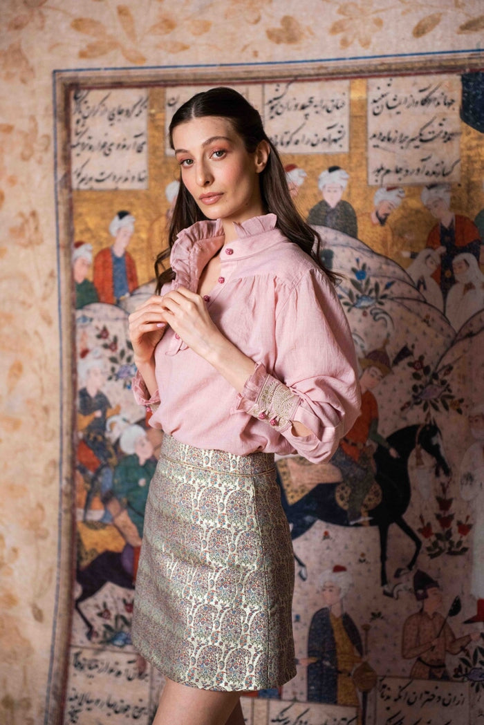 Bella Mini Skirt - Paisley Rosewater House 