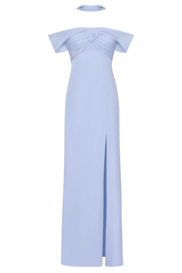 The Roth Gown in Pale Blue