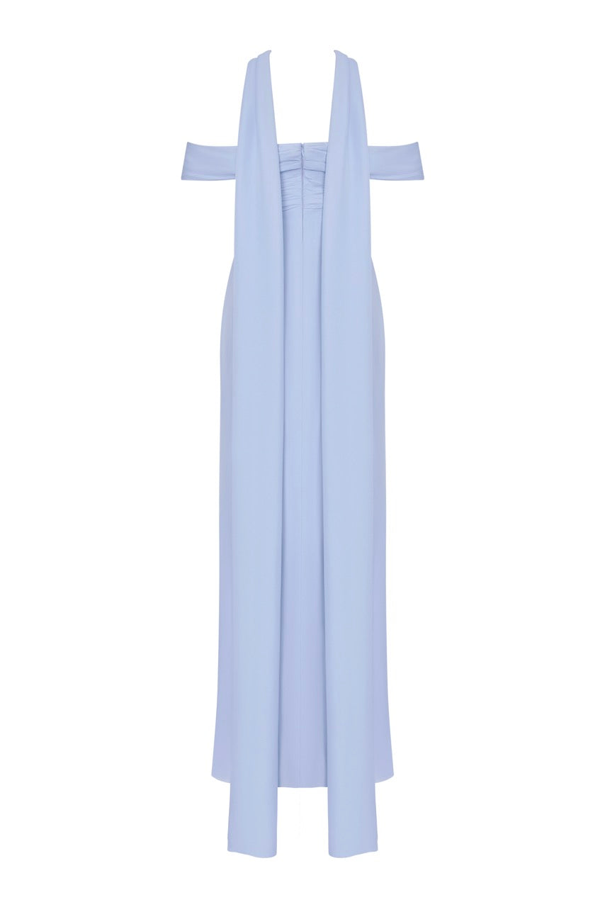 The Roth Gown in Pale Blue