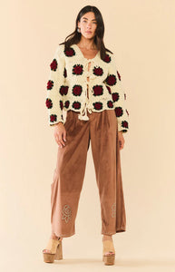 Round Top Sweater Jacket