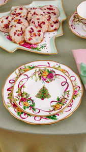 Old Country Roses Christmas Tree 5-Piece Set