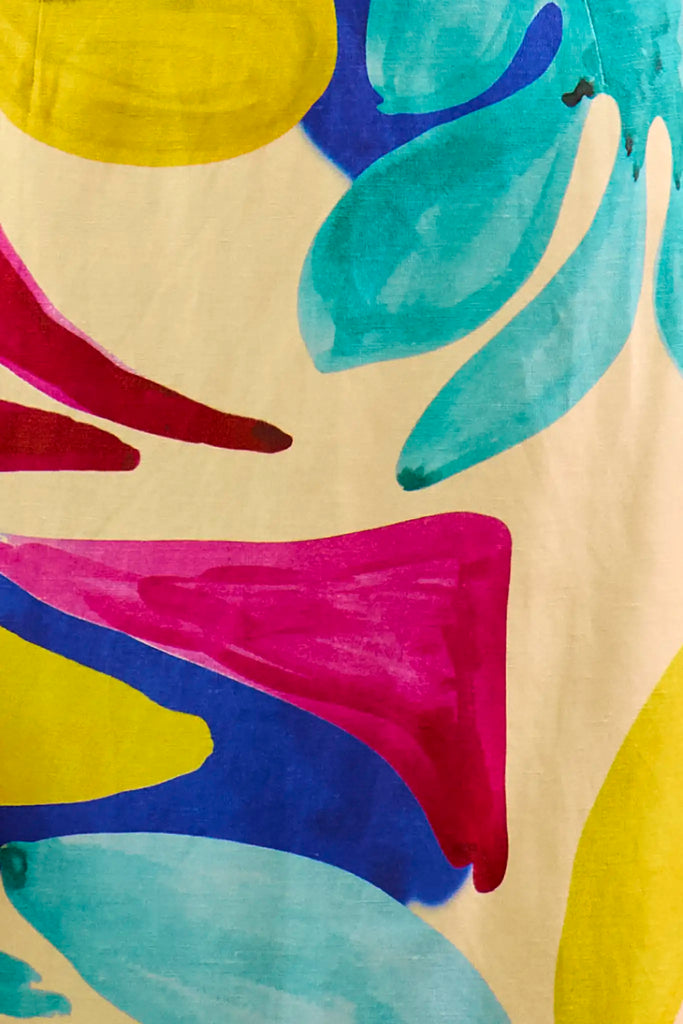 Lynne Skirt in Stroke of Spring