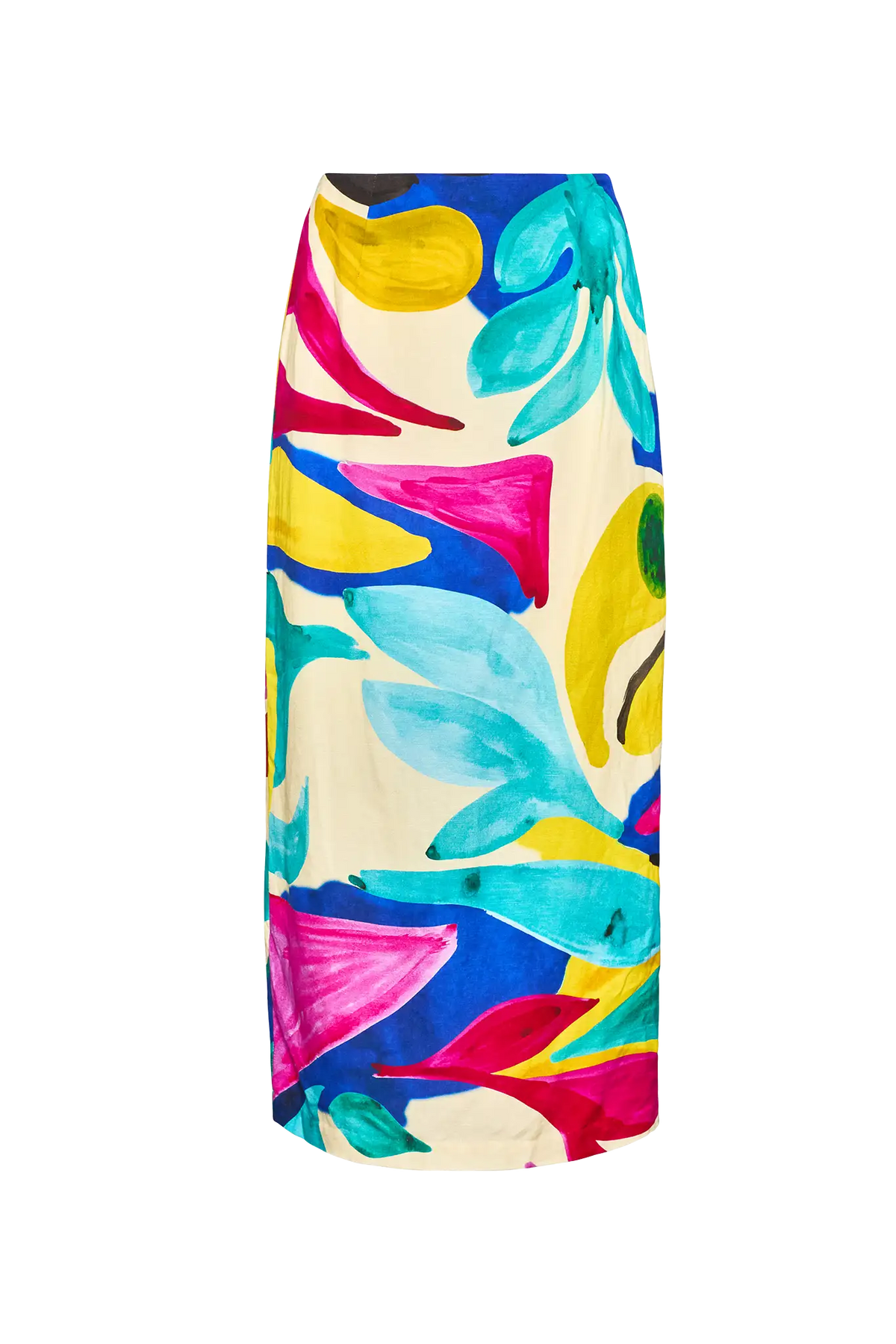 Lynne Skirt in Stroke of Spring