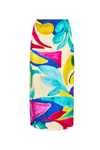 Lynne Skirt in Stroke of Spring