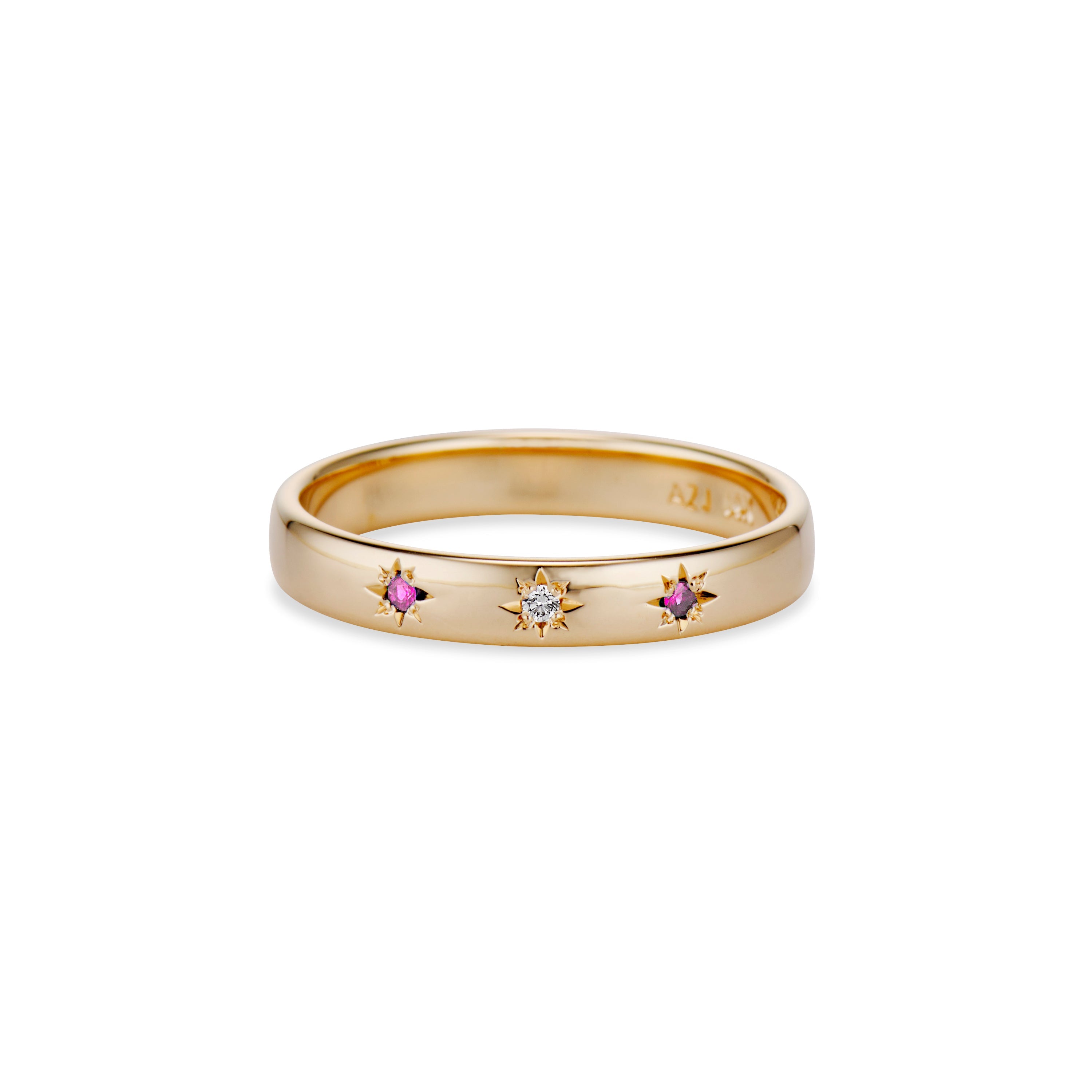 Ruby and Diamond Petite Star Band