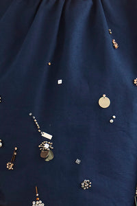 Rue Top in Atelier Splatter Navy