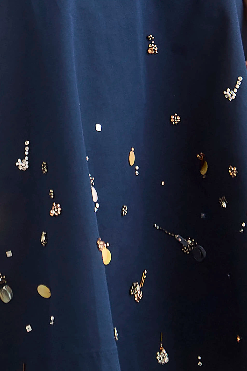 Ida Skirt in Atelier Splatter Navy
