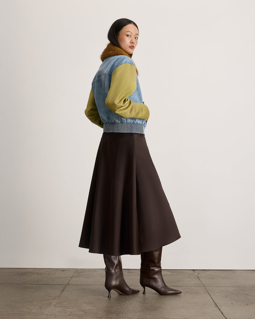 Rue Jacket in Cloud Wash