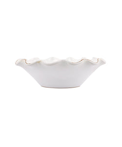 Rebecca Udall Ruffle Decoration Ceramic Bowl, White
