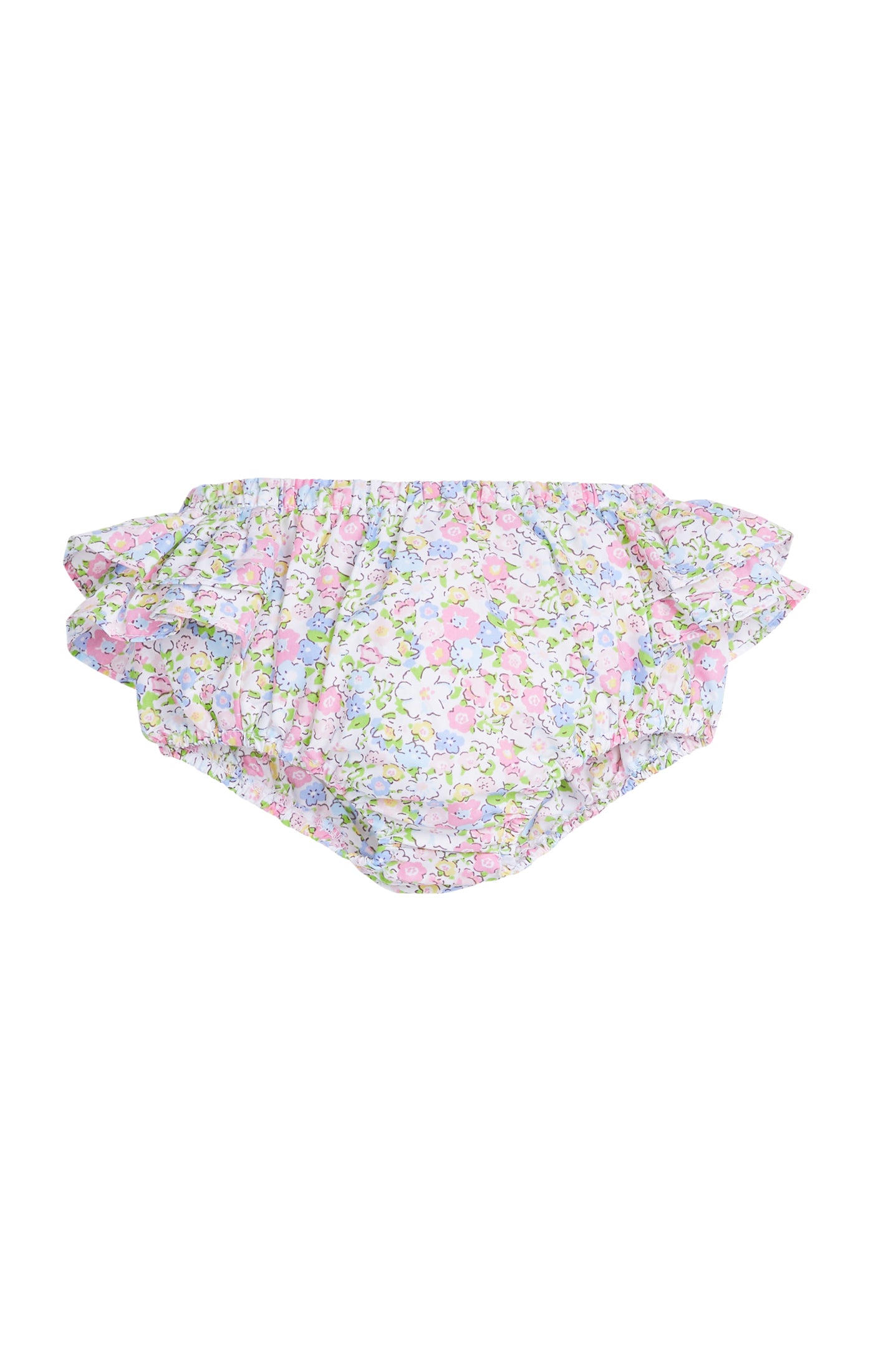 Ruffled Diaper Cover Cheekwood Floral