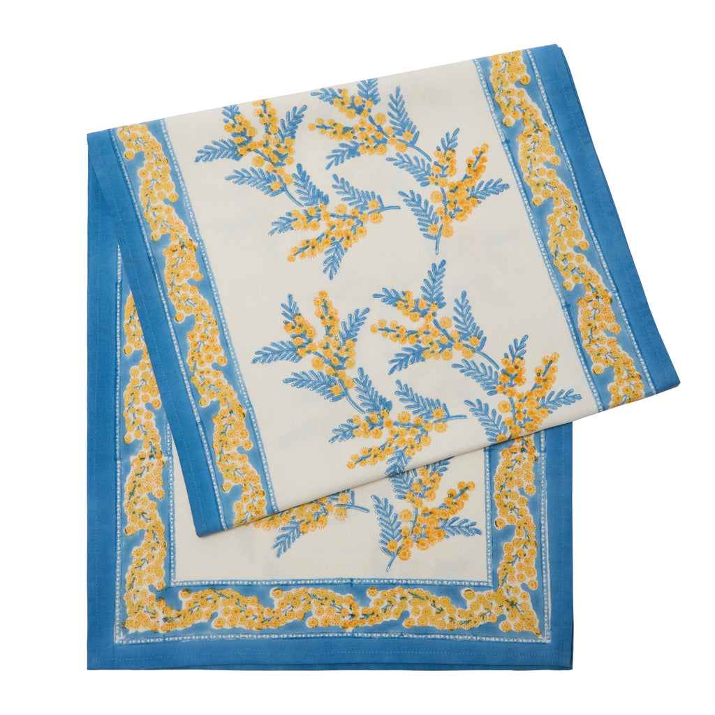 Mimosa Runner Blue & Yellow