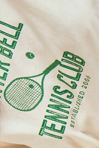 Tennis Club Tee in Whitecap Grey Combo