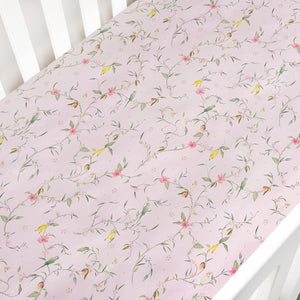 Dreaming of Paradise Crib Sheet